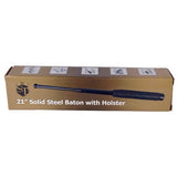 21 inch Rubber Handle Steel Baton