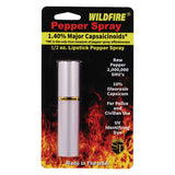 Wildfire 1.4% MC Lipstick Pepper Spray Silver